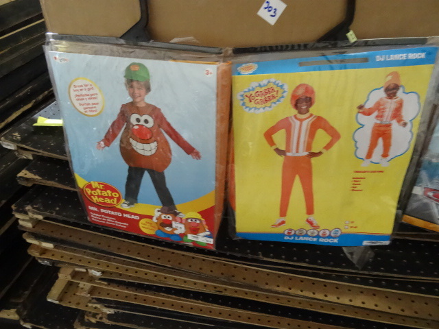 lot 303 image: Boys Costumes Misc