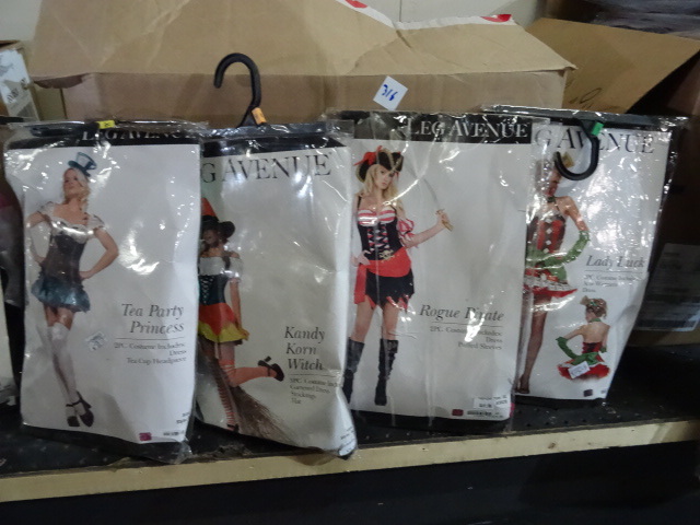 lot 316 image: Womens Costumes Assorted