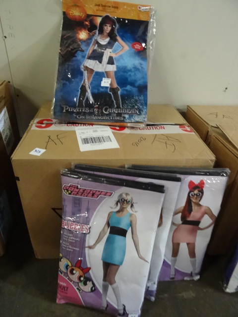lot 323 image: Womens Costumes Power Puff Girls