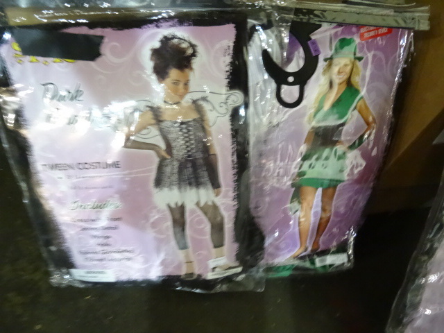 lot 329 image: Tween Costumes Assorted