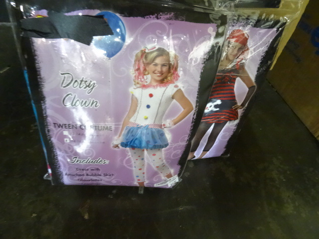 lot 330 image: Tween Costumes Assorted