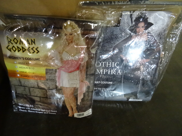 lot 340 image: Womens Costumes Assorted