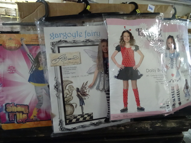 lot 343 image: Girls Costumes Assorted Size Med