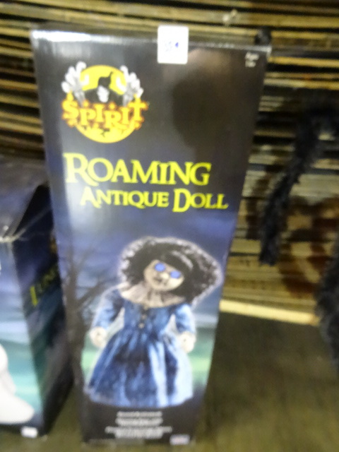 lot 359 image: Roaming Antique Doll Animated Props