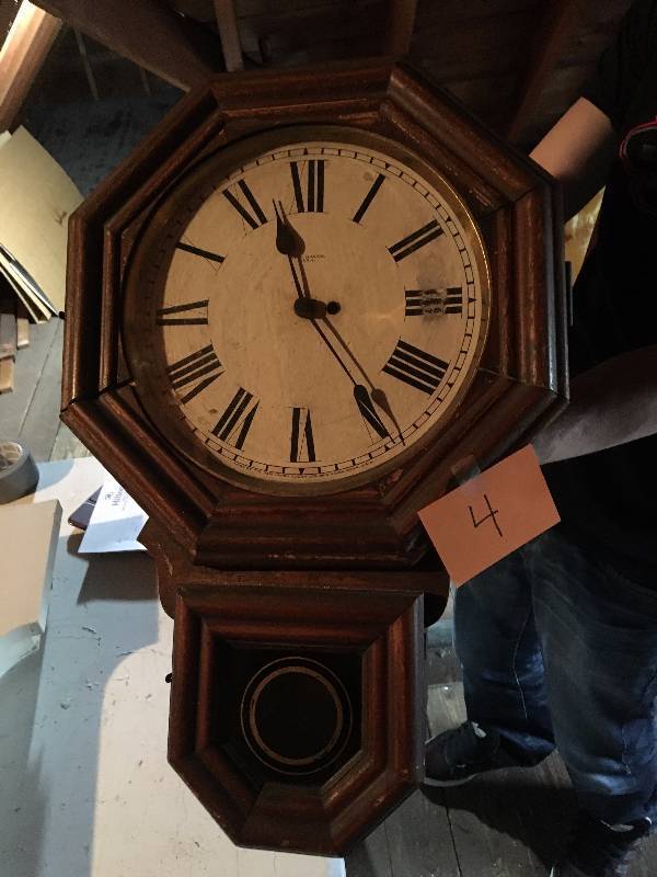 Antique wall clock