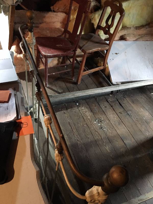 Vintage Metal Twin Bed Frame