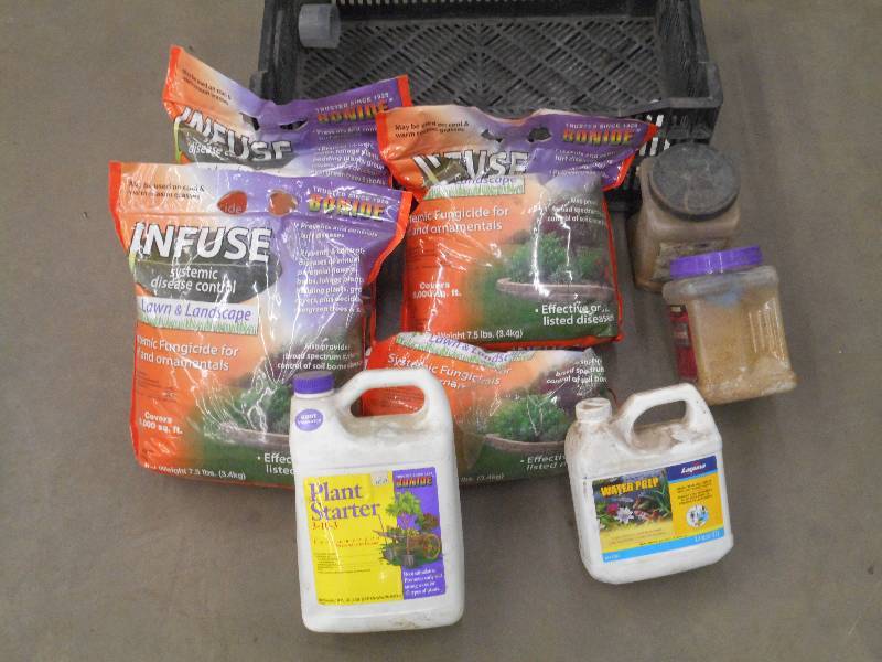 lot 17 image: Tote Of (3) Bags Of Infuse Disease...