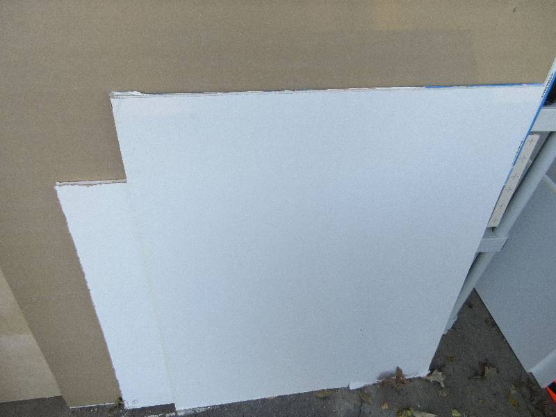 lot 700 image: MISC LOT - SHEETROCK, WHITE BOARDS, WOOD, ETC