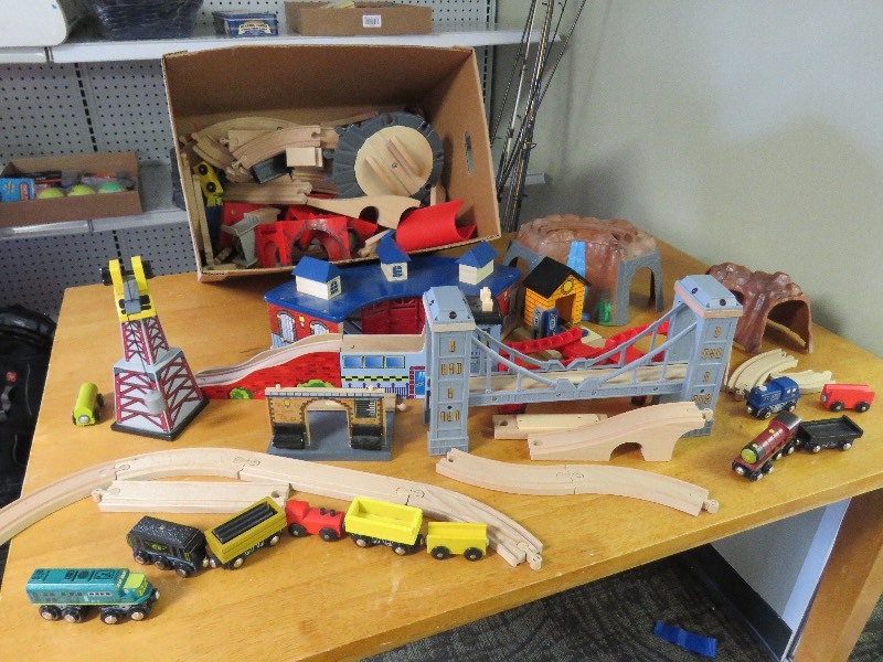 Wood Train Set