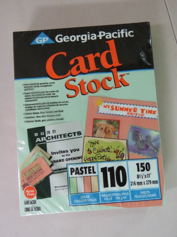 Card Stock Paper