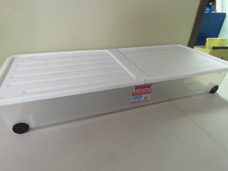Large clear tote
