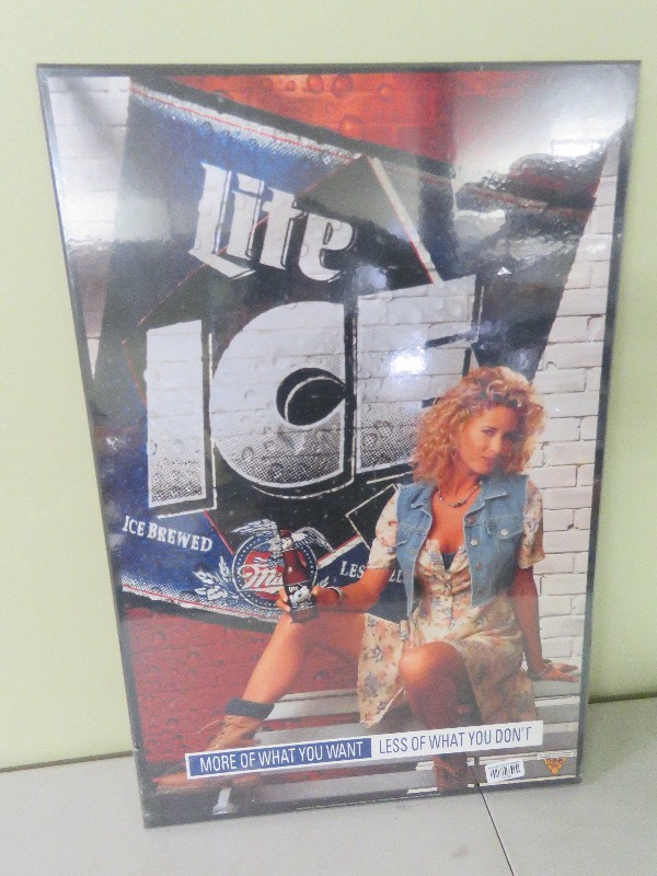 Lite Ice Wooden Sign