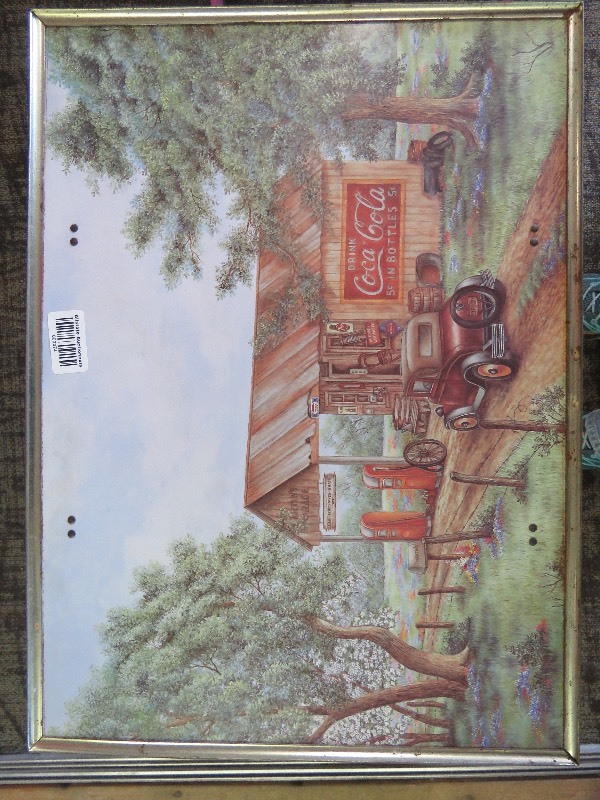 Coca-Cola tray table