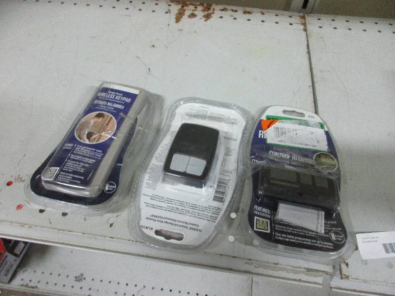 Garage opener buttons