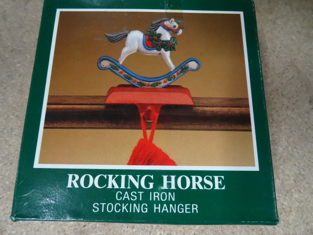 Rocking Horse Cast Iron Stocking