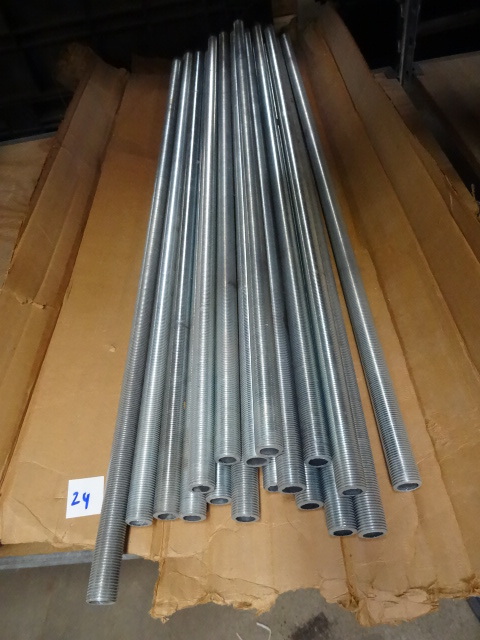 Threaded Tubes for Hanging Lights