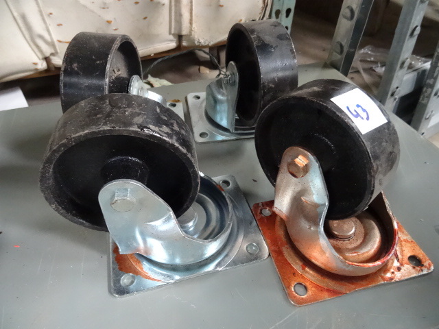 4 Steel Casters 4