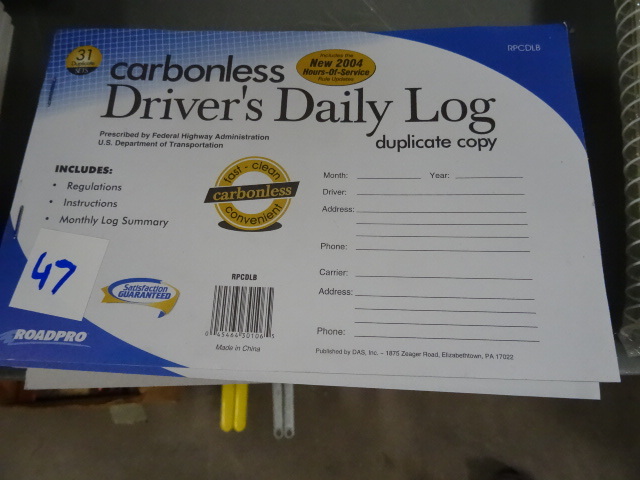 Drivers Daily Logs Qty 11