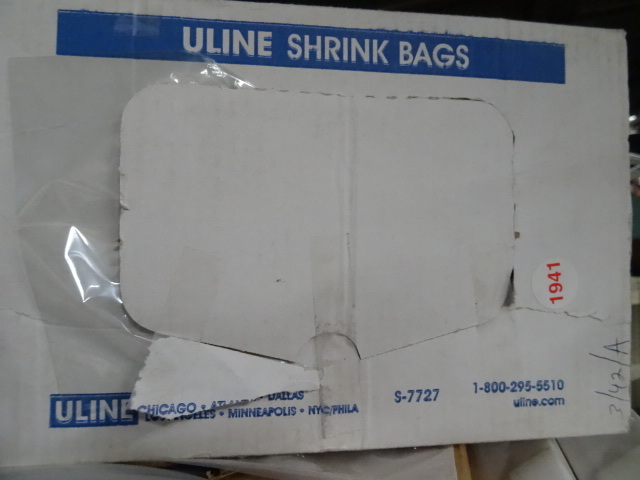 U Line Shrink Bags S-7727 3 Boxes