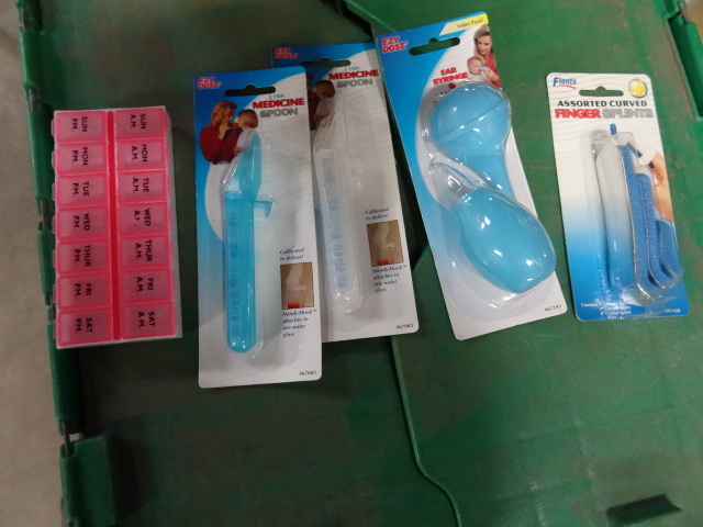 Pill Sorter, Medicine Spoon,
