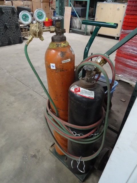 Oxy Acetylene Torch Set.