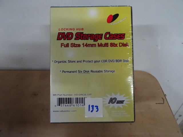 10 DVD Storage Cases