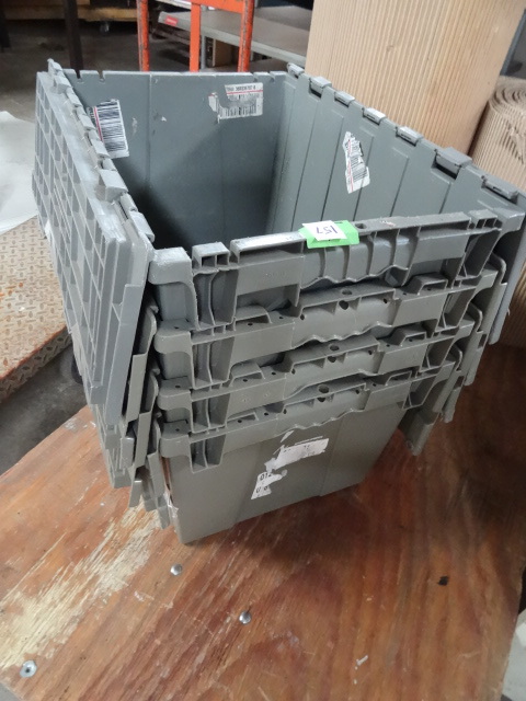 4 Nesting Tubs with Lids