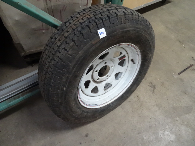Trailer Tire and Rim ST 20575R15