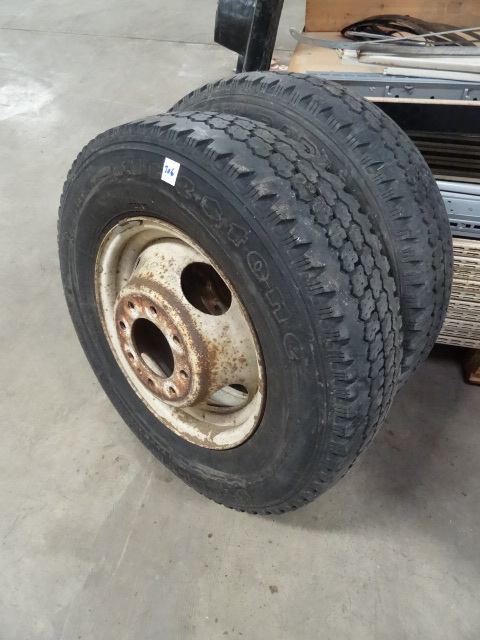 1 Ton Dually Rims and Tires