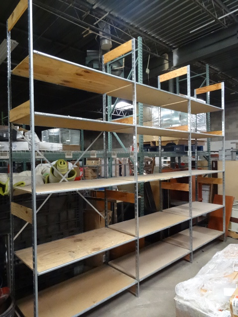 Shelving Unit 4 Uprights and