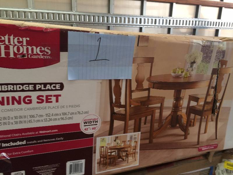 Better Homes and Gardens Cambridge Place Dining Chairs 5 pc set