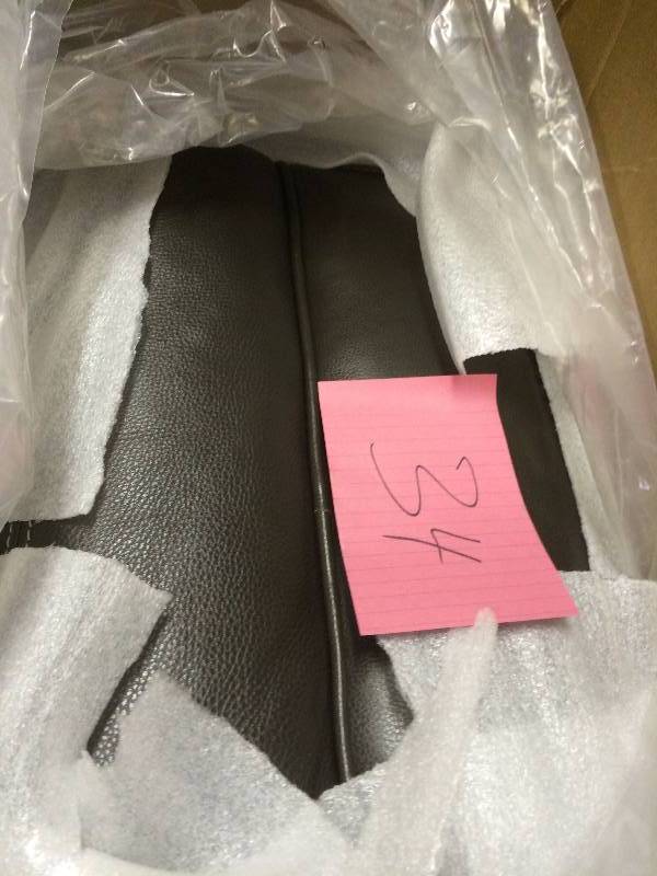 Charleston Leather Ottoman