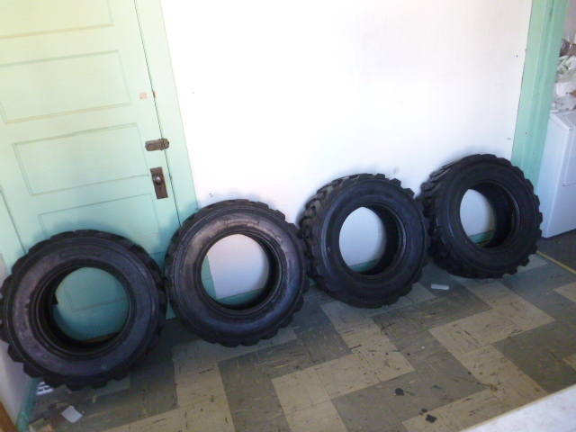 4 Allied RBT Skidloader Tires
