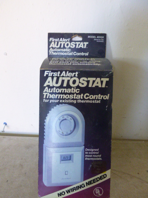 First Alert Autostat Automatic Thermostat Control