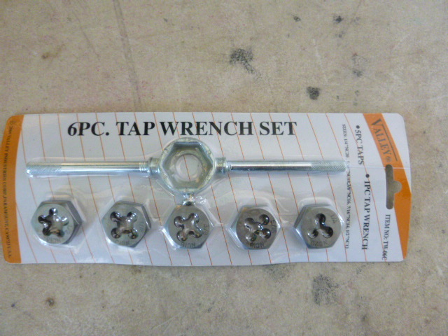 Valley 6 Piece Tap Wrench Set