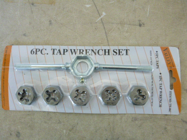 Valley 6 Piece Tap Wrench Set