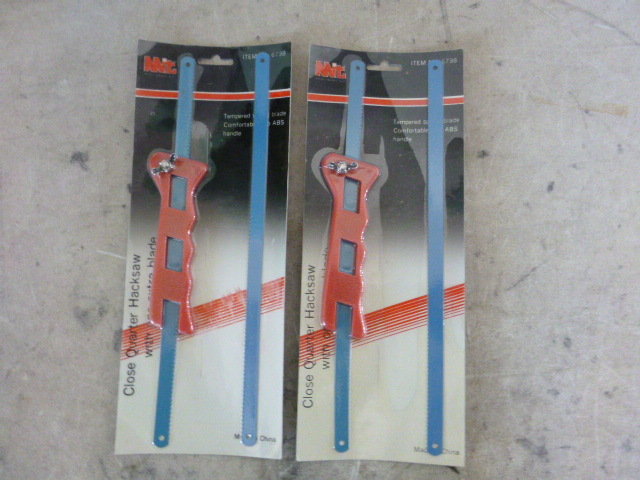 2 MIT Close Quarter Hack Saws