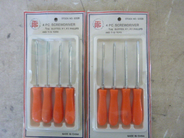 2 PTC Screwdriver Sets