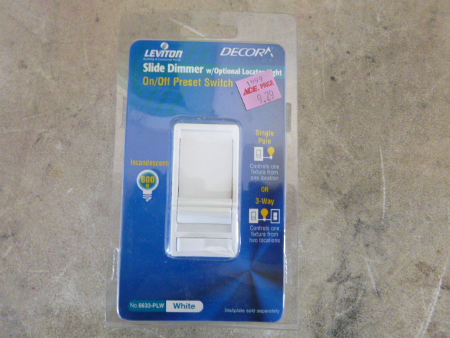 Leviton Slide Dimmer Switch