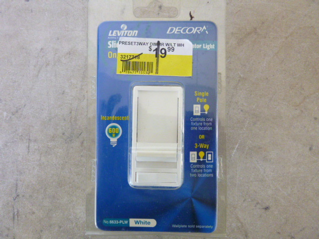 Leviton Slide Dimmer Switch
