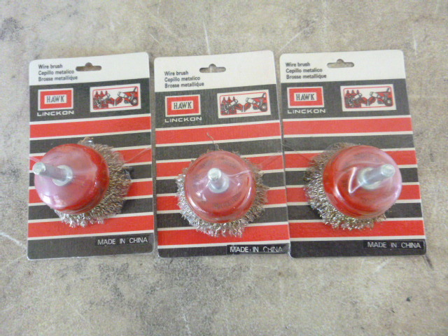 3 Hawk Wire Brushes