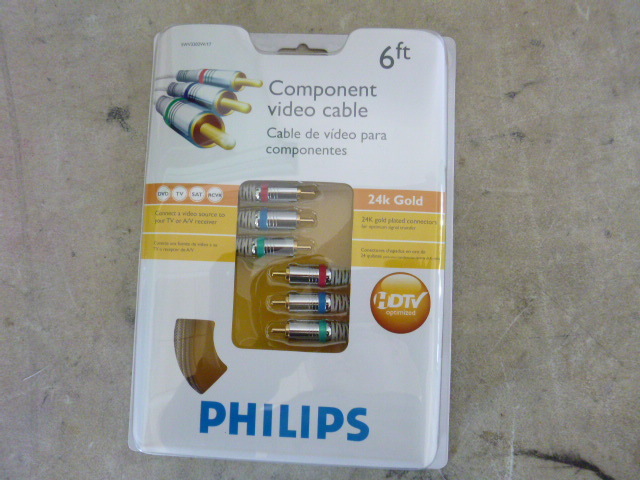 Phillips 6 Component Video Cable