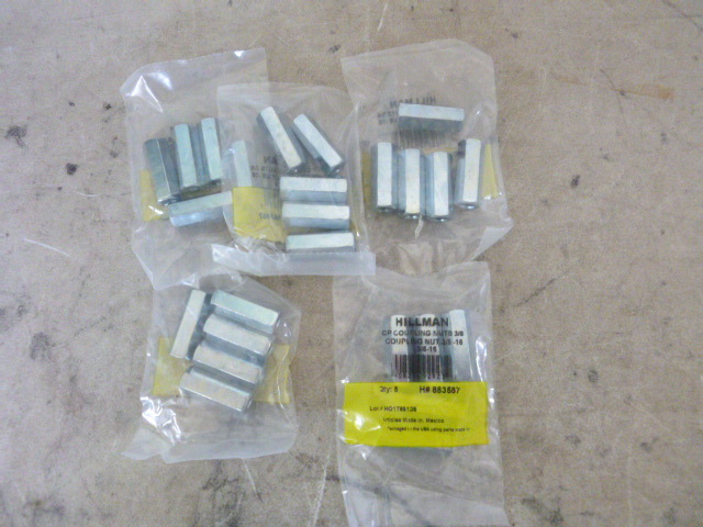 5 Bags of Hillman Coupling Nuts