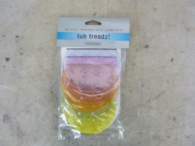 Interdesign Set of 6 Tub Treadz