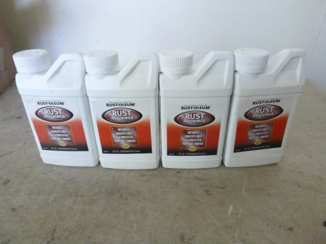 4 Bottles of Rust-Oleum Rust Reformer