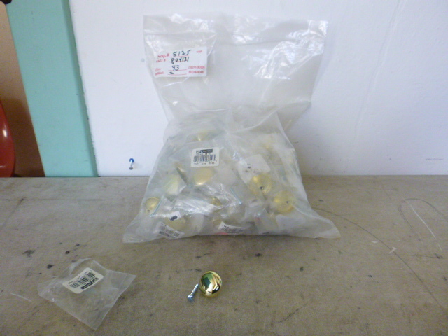 43 Polish Brass Knobs