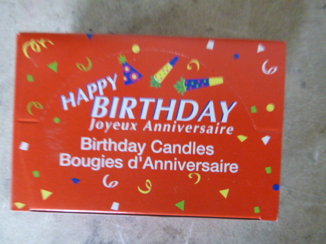 12 Boxes of Birthday Candles