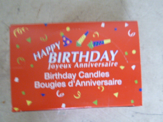 12 Boxes of Birthday Candles
