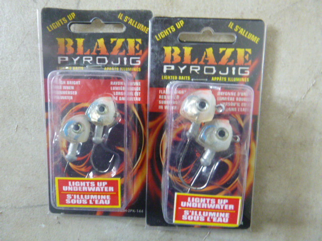 2 Packs of Blaze Pyrojigs