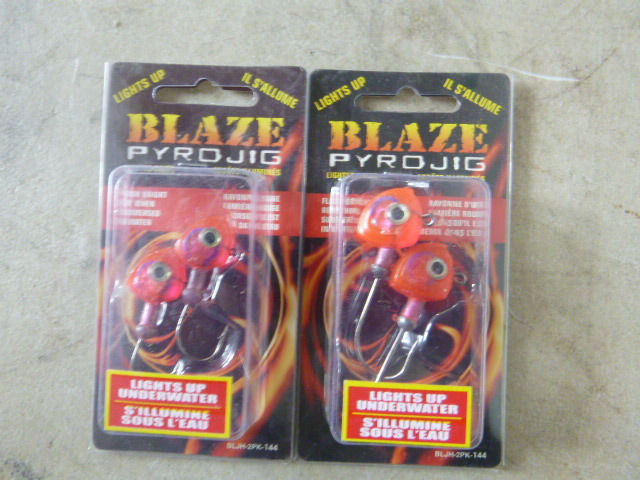 2 Packs of Blaze Pyrojigs